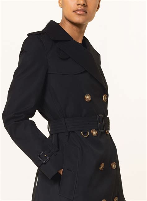 burberry brit trench coat black|authentic Burberry Brit trench coat.